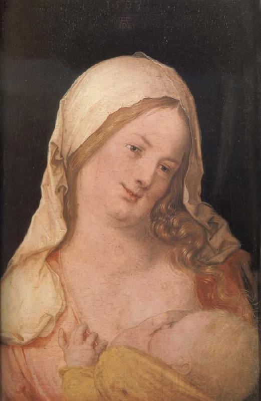 Albrecht Durer The Virgin suckling the Child France oil painting art